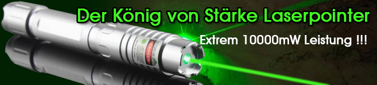 Stärkste Laserpointer Grün 10000mW