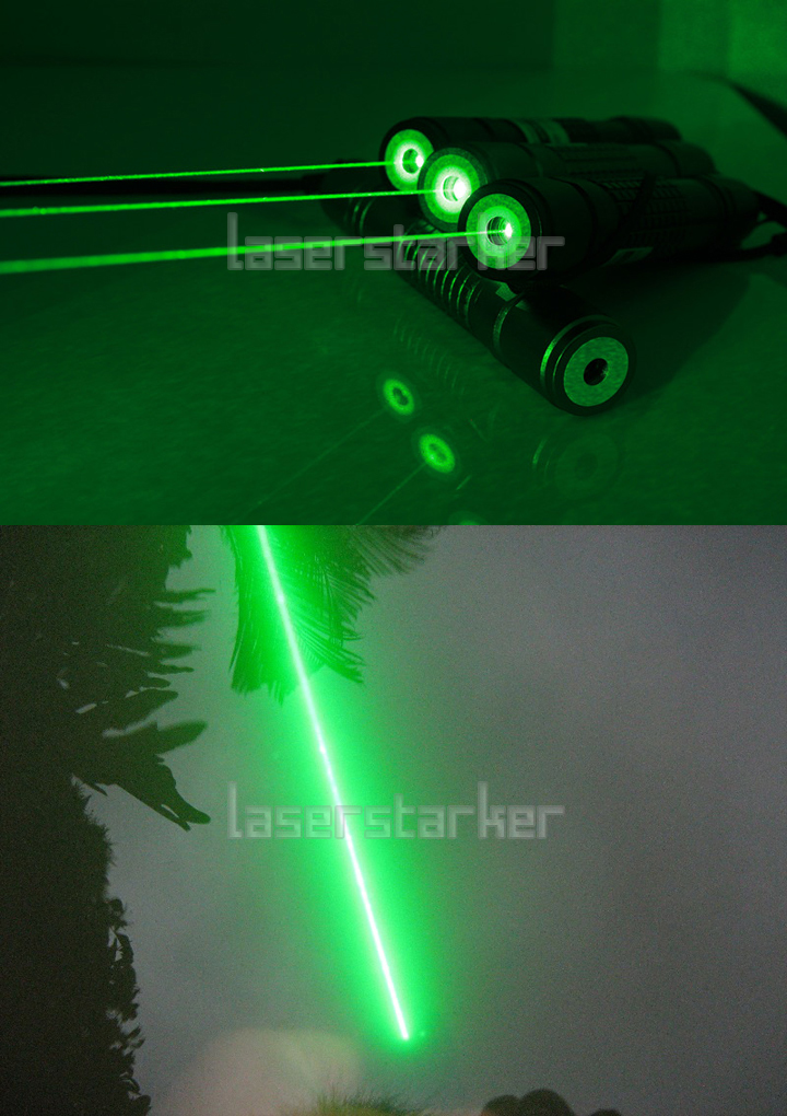 Grüner Laserpointer 2000mW Grün wasserdicht