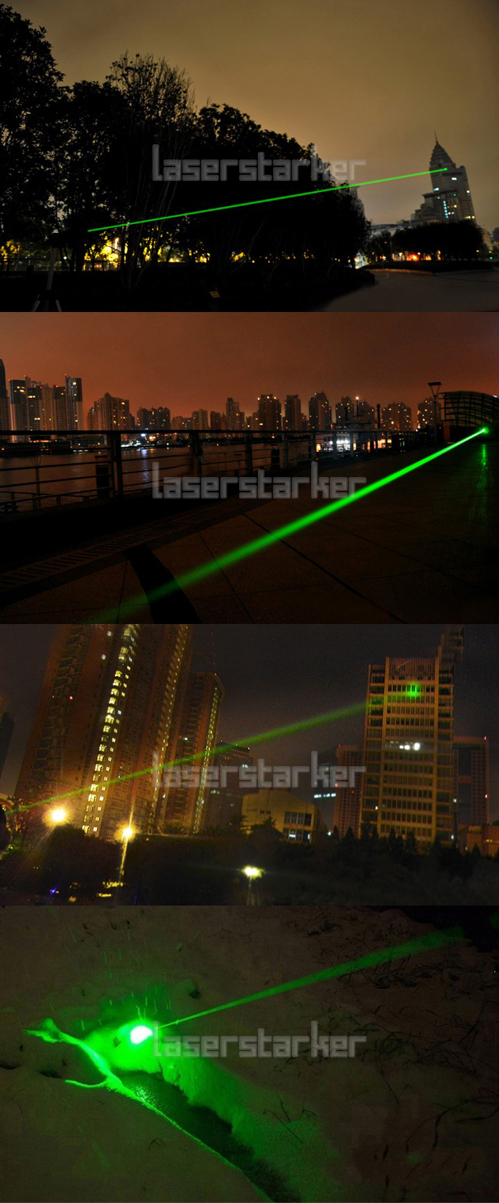 Laserpointer 5000mW mit extrem helle Laserstrahl grün