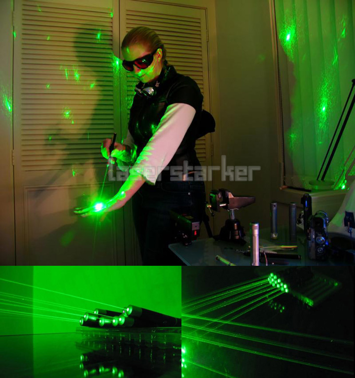 Laserpointer 500mW Grün brennen ultra stark