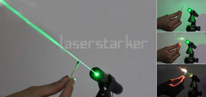 Stärkste Laserpointer 10000mW Grün Brennen