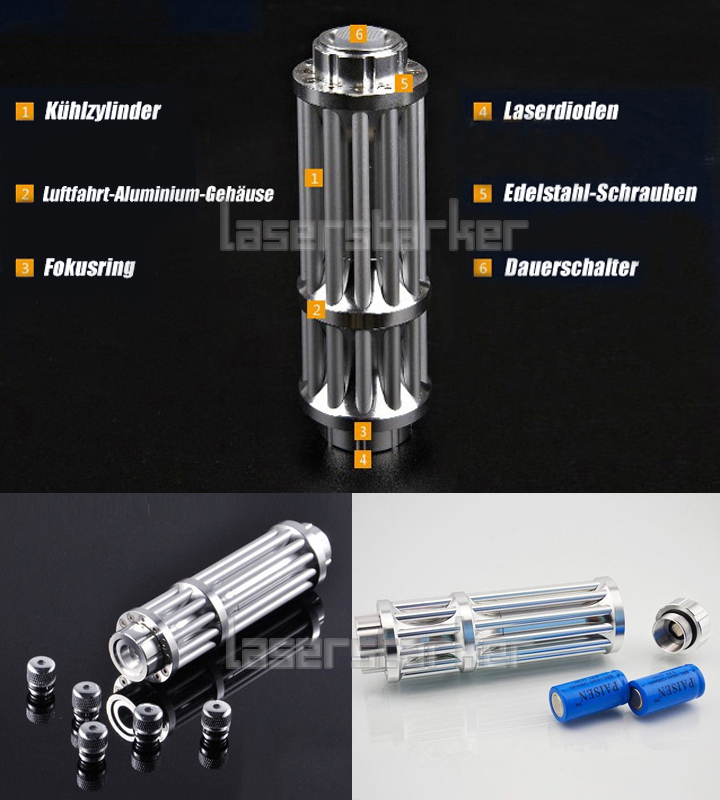 leistungsstarken Laserpointer Grün 10000mW