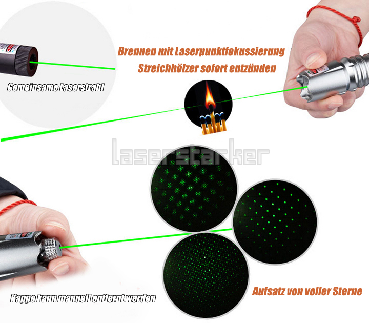 starker Laserpointer Klasse 4