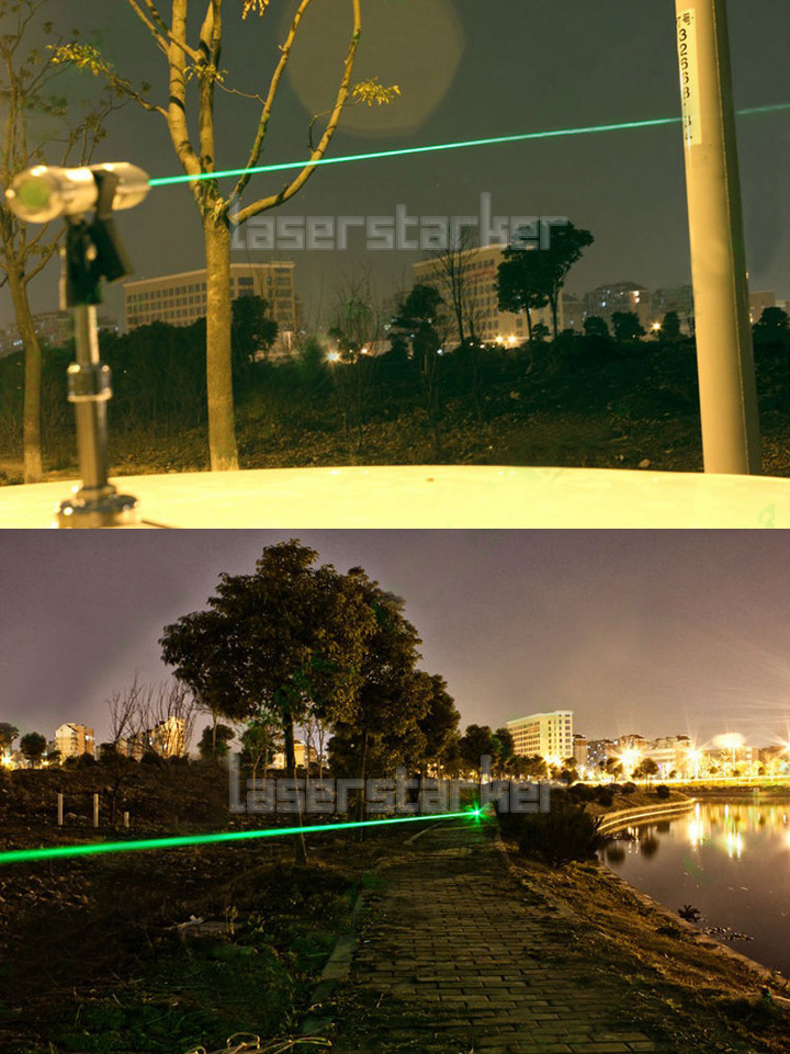 Extreme stärke Laserpointer Grün 3000mW wasserdicht