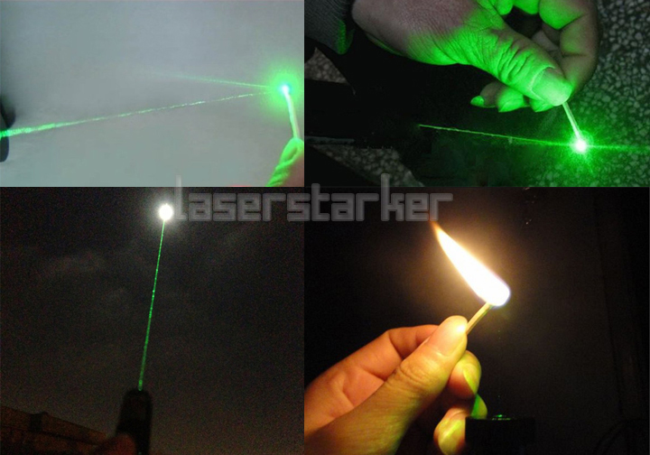 Leistungsstarke Laserpointer 200mW brennen