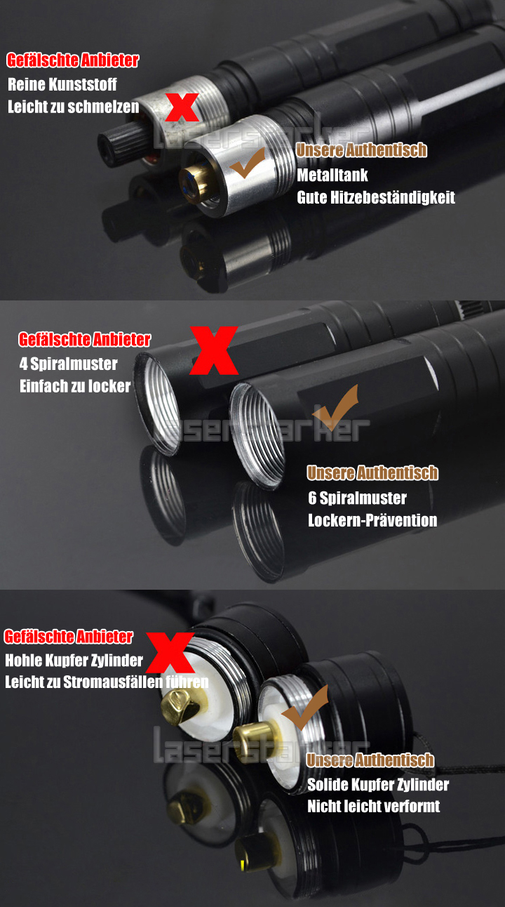 Günstigste 200mW Laserpointer Grün