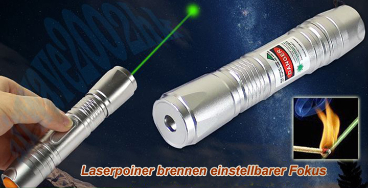 Starke Grüner Laserpointer 300mW kaufen
