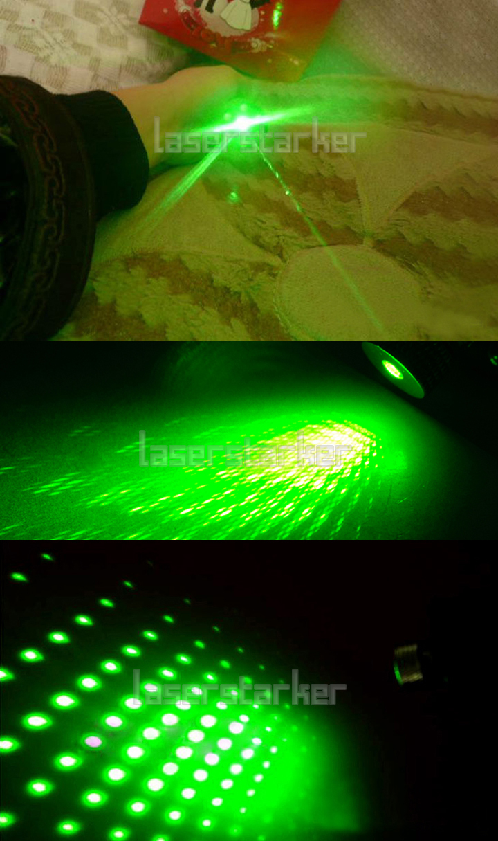 Laserpointer Taschenlampe mit Aufsatz