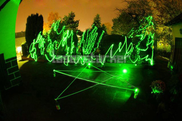 Laserpointer 200mW Grün sehr hell