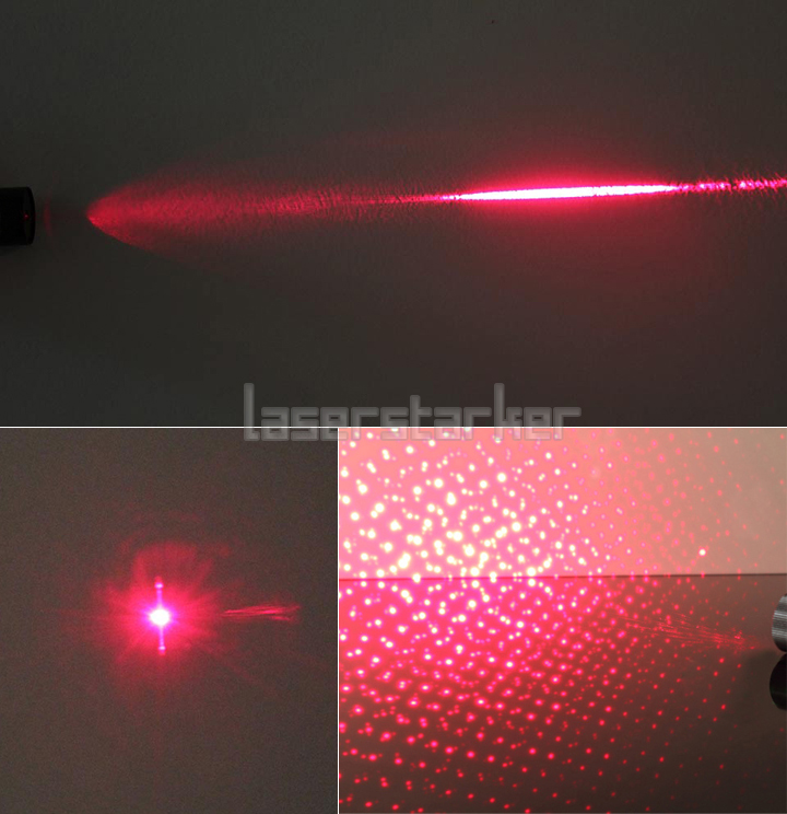 Roter Laserpointer starke mit Aufsatz