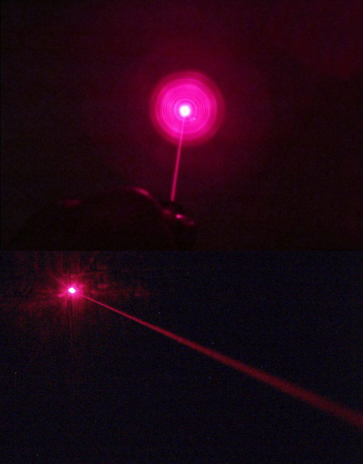 Roter Laserpointer 200mW