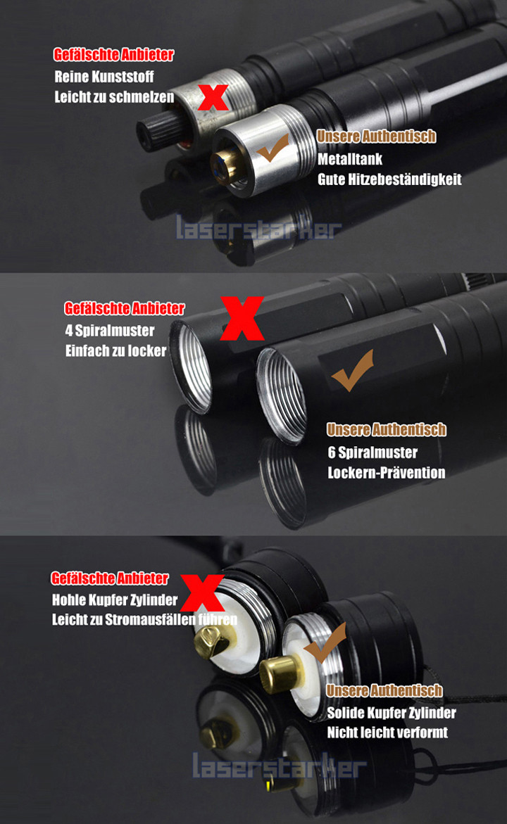 Roter Laserpointer 500mW