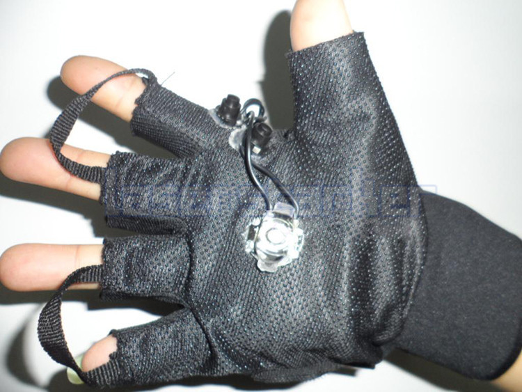 Farbe Laser Handschuhe und Show Geräte