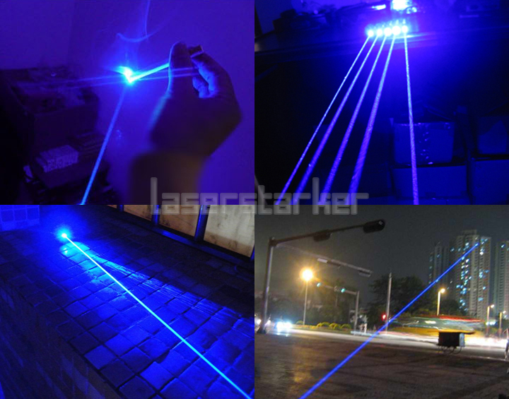 Laserpointer Blau 1000mW brennen einstellbarer Fokus