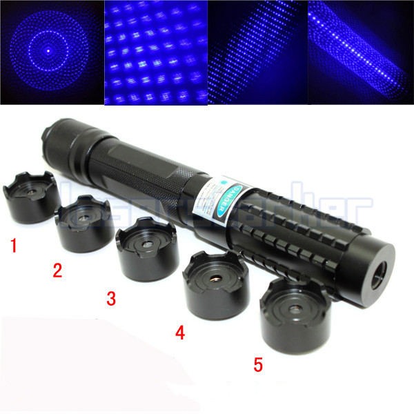 einstellbarer fokus blaue Laserpointer