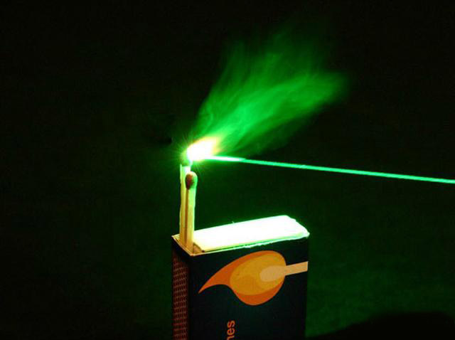 5000mW Laserpointer grun