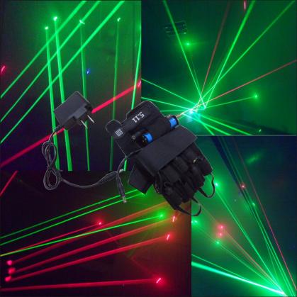 Farbe Laser Handschuhe und Show Geräte
