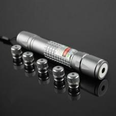 Wasserdichter Laserpointer 200mW Grün mit Aufsätzen