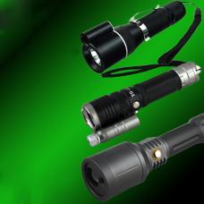 Nagelneu Multifunktions grun Laserpointer Taschenlampe